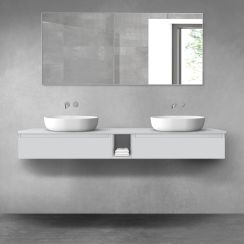 Set Kabinett Oltens Vernal 60010700, Naphtha-Arbeitsplatte Oltens Vernal 63009700, 60020700