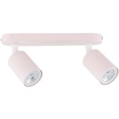 TK Lighting Livia Deckenlampe 2x10 W rosa 10233