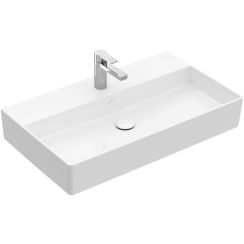 Villeroy & Boch Memento 2.0 umywalka 80x47 cm prostokątna CeramiPlus Stone White 4A228LRW