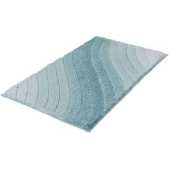 Kleine Wolke Tender Badezimmerteppich 100x60 cm rechteckig blau 4099649360
