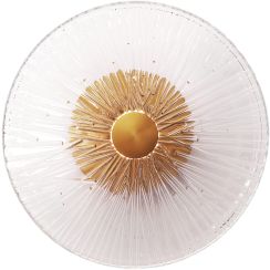 MaxLight Allure Leuchter 1x5 W transparent-gold W0356