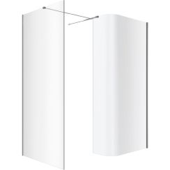 Set Begehbare Duschwand Excellent Vidoq KAEX.1507.930.LP.CR, Begehbare Duschwand Excellent Vidoq KAEX.1506.1200.LP.CR