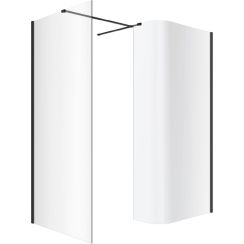 Set Begehbare Duschwand Excellent Vidoq KAEX.1507.830.LP.BL, Begehbare Duschwand Excellent Vidoq KAEX.1506.1200.LP.BL