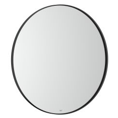 Roca Luna Spiegel 60x60 cm rund schwarz A812417000