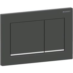 Geberit Omega20 Betätigungsplatte für Toilette schwarz 115.080.14.1