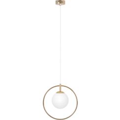 Kaja Ritus Pendelleuchte 1x10 W weiß-gold K-5390