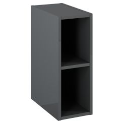 Roca Kwadro Kabinett 20x38.6x53 cm Seitenschrank hängend anthrazit A857975153