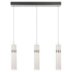 Light Prestige Ambiente Pendelleuchte 3x6 W chrom LP15103LCH