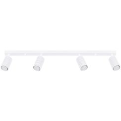 Sollux Lighting Karbon Deckenlampe 4x10 W weiß SL.1546