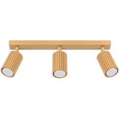 Sollux Lighting Karbon Deckenlampe 3x10 W gold SL.1562