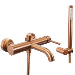 Rea Lungo badewannen- und duscharmatur Wand kupfer REA-B1115