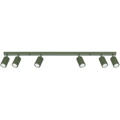 Sollux Lighting Karbon Deckenlampe 6x10 W grün SL.1623