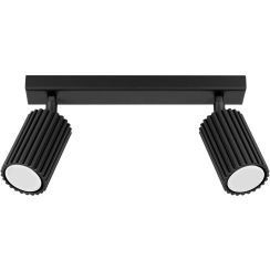 Sollux Lighting Karbon Deckenlampe 1x10 W schwarz SL.1580