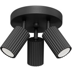 Sollux Lighting Karbon Deckenlampe 3x10 W schwarz SL.1582