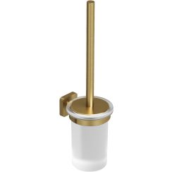 Kludi Vela S Toilettenbürste mit Griff verschraubt gold 25974N0