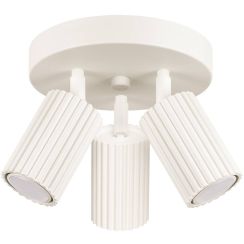 Sollux Lighting Karbon Deckenlampe 3x10 W beige SL.1601