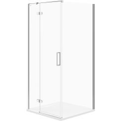 Cersanit City Dusche 90x90 cm quadratisch chrom Glanz/durchsichtiges Glas S584-100