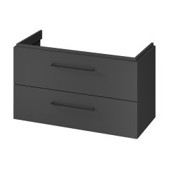 Cersanit Larga Kabinett 99.4x44.4x57.2 cm Unterschrank hängend anthrazit S164-038