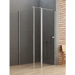 New Trendy New Soleo Dusche 120x120 cm quadratisch chrom Glanz/durchsichtiges Glas K-0738