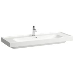Laufen Meda Waschbecken 120x46 cm rechteckig Klassisch-Möbel weiß glanz H8141114001041