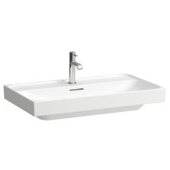 Laufen Meda Waschbecken 80x46 cm rechteckig Klassisch-Möbel weiß glanz H8101174001091