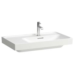 Laufen Meda Waschbecken 80x46 cm rechteckig Klassisch-Möbel weiß glanz H8171154001041