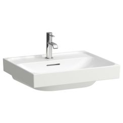 Laufen Meda Waschbecken 55x46 cm rechteckig Klassisch weiß glanz H8161124001041