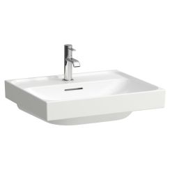 Laufen Meda Waschbecken 55x46 cm rechteckig Klassisch-Möbel weiß glanz H8101124001041