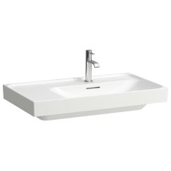 Laufen Meda Waschbecken 80x46 cm rechteckig Klassisch-Möbel weiß glanz H8171150001091