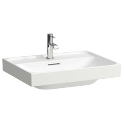 Laufen Meda Waschbecken 60x46 cm rechteckig Klassisch weiß glanz H8161130001091