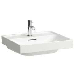Laufen Meda Waschbecken 55x46 cm rechteckig Klassisch-Möbel weiß glanz H8101120001041