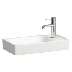 Laufen Meda Waschbecken 46x23.5 cm rechteckig Klassisch-Möbel weiß glanz H8151130001141