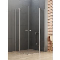 New Trendy New Soleo Dusche 120x120 cm quadratisch chrom Glanz/durchsichtiges Glas K-0414