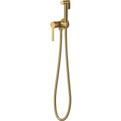Cersanit Virgo bidetarmatur mit duschset Unterputz gold S951-872