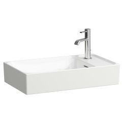 Laufen Meda Waschbecken 60x35 cm rechteckig Aufsatzwaschbecken weiß glanz H8121134001141