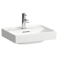 Laufen Meda Waschbecken 45x35 cm rechteckig Klassisch weiß matte H8161117571091