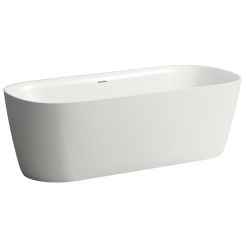 Laufen Meda Freistehende Badewanne 180x80 cm oval weiß H2201120000001