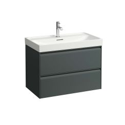Laufen Meda Badschrank 78.4x44.8x51.5 cm Unterschrank hängend grau H4216120112661