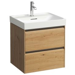 Laufen Meda Badschrank 53.4x44.8x51.5 cm Unterschrank hängend eiche H4215620112671
