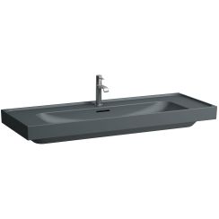 Laufen Meda Waschbecken 120x46 cm rechteckig Klassisch-Möbel matte H8141117581041