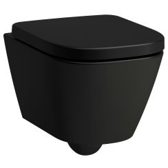 Laufen Meda miska WC wisząca ze spłukiwaniem wirowym czarny mat H8201137160001
