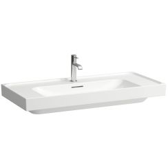 Laufen Meda Waschbecken 100x46 cm rechteckig Klassisch weiß matte H8161197571091