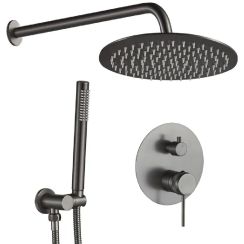 Rea Lungo Duschset Unterputz mit Regenbrause || REA-P8958