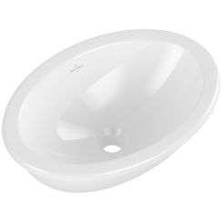 Villeroy & Boch Loop & Friends waschbecken 50.5x36 cm oval eingelassen weiß 4A610001
