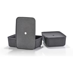 Zone Denmark Pulp Badezimmerbehälter schwarz 31777