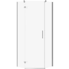 Cersanit City Dusche 80x80 cm chrom Glanz/durchsichtiges Glas S584-076