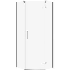 Cersanit City Dusche 80x80 cm chrom Glanz/durchsichtiges Glas S584-075