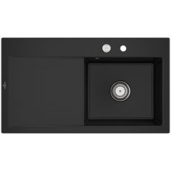 Villeroy & Boch Subway Style 50 zlewozmywak ceramiczny 90x51 cm Chromit CeramicPlus 335102J0