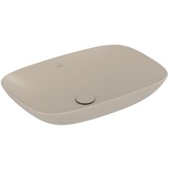 Villeroy & Boch Loop & Friends umywalka 63x43 cm prostokątna nablatowa almond 4A5000AM