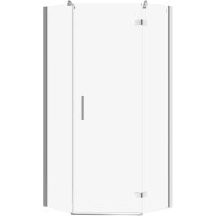 Cersanit City Dusche 90x90 cm chrom Glanz/durchsichtiges Glas S584-080